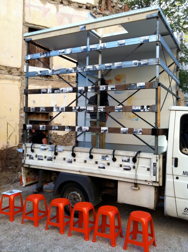 Another Truck, ReMap Athens, Ros Bandt 6 channel Sound Installation 